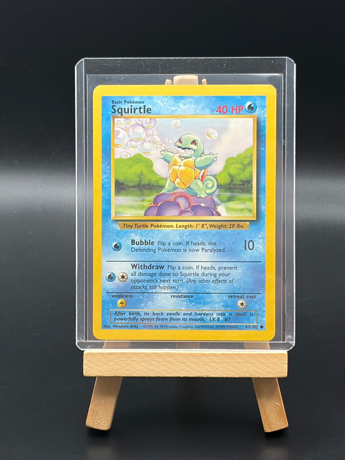 Squirtle (63) - Base Set (BS) LP
