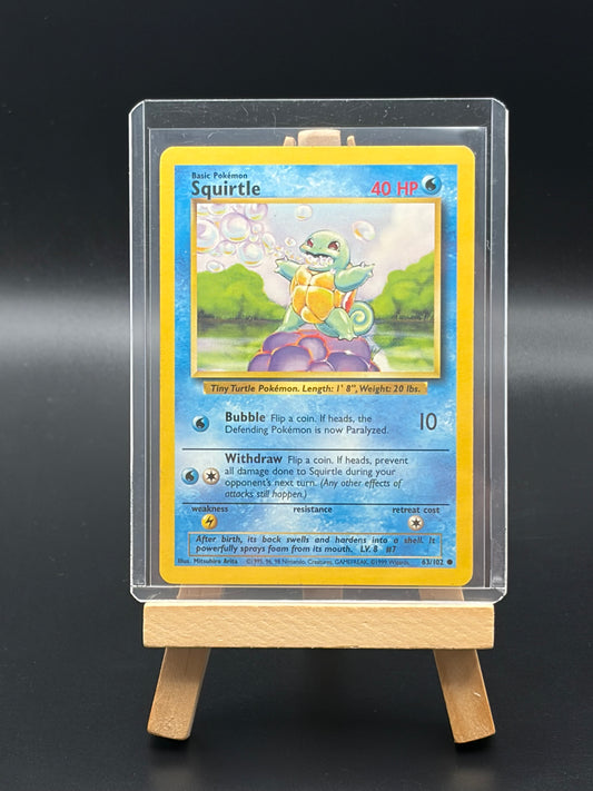 Squirtle (63) - Base Set (BS) LP