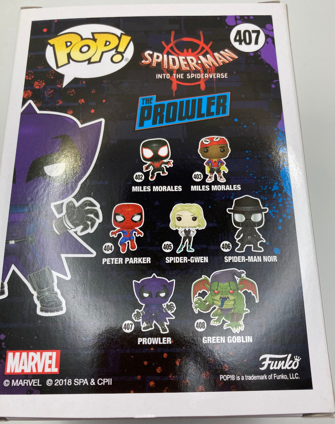 Funko Pop Prowler