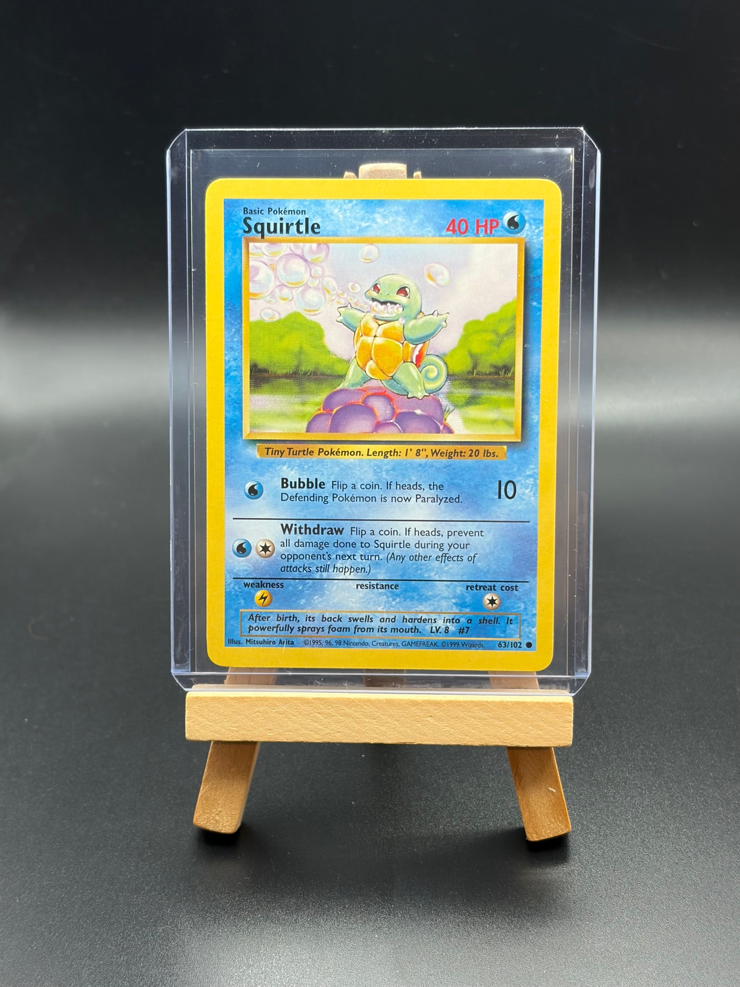 Squirtle (63) - Base Set (BS) LP