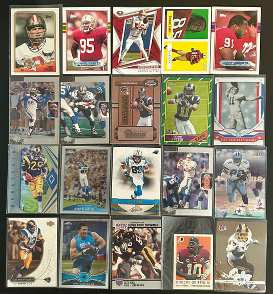 NFL $5 20 Card Lot #18