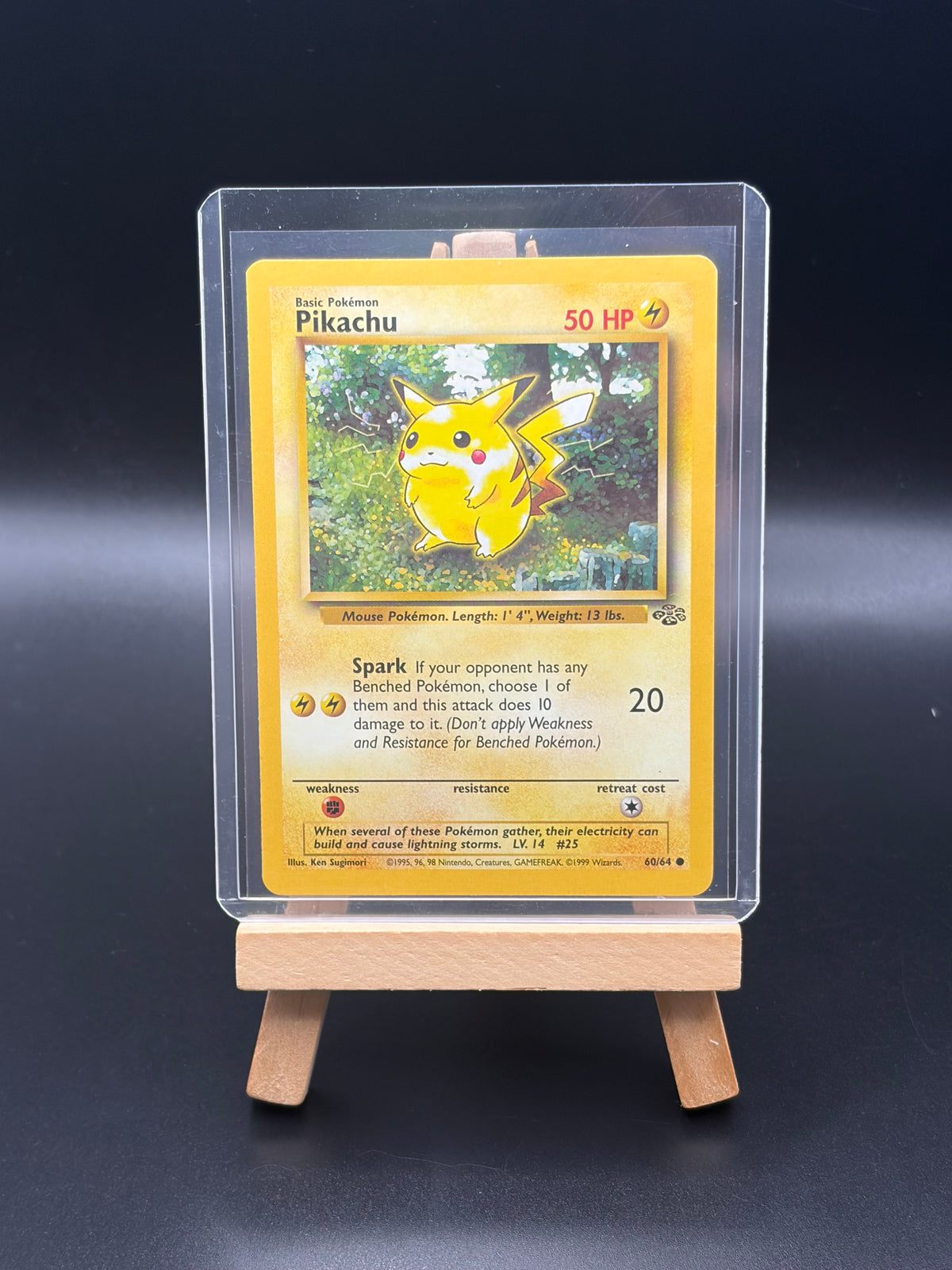 Pikachu (17/64) - Jungle (JU)Common LP