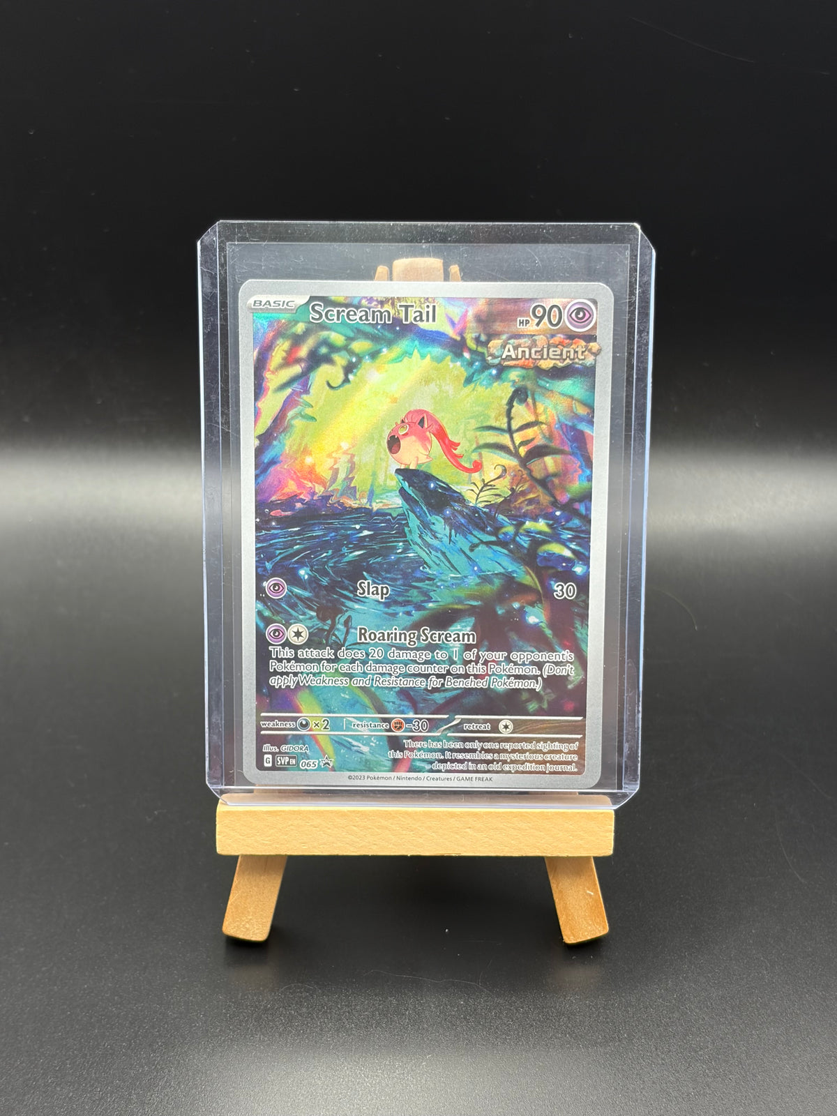 Scream Tail - SVP 065 -Scarlet & Violet Promo Card NM