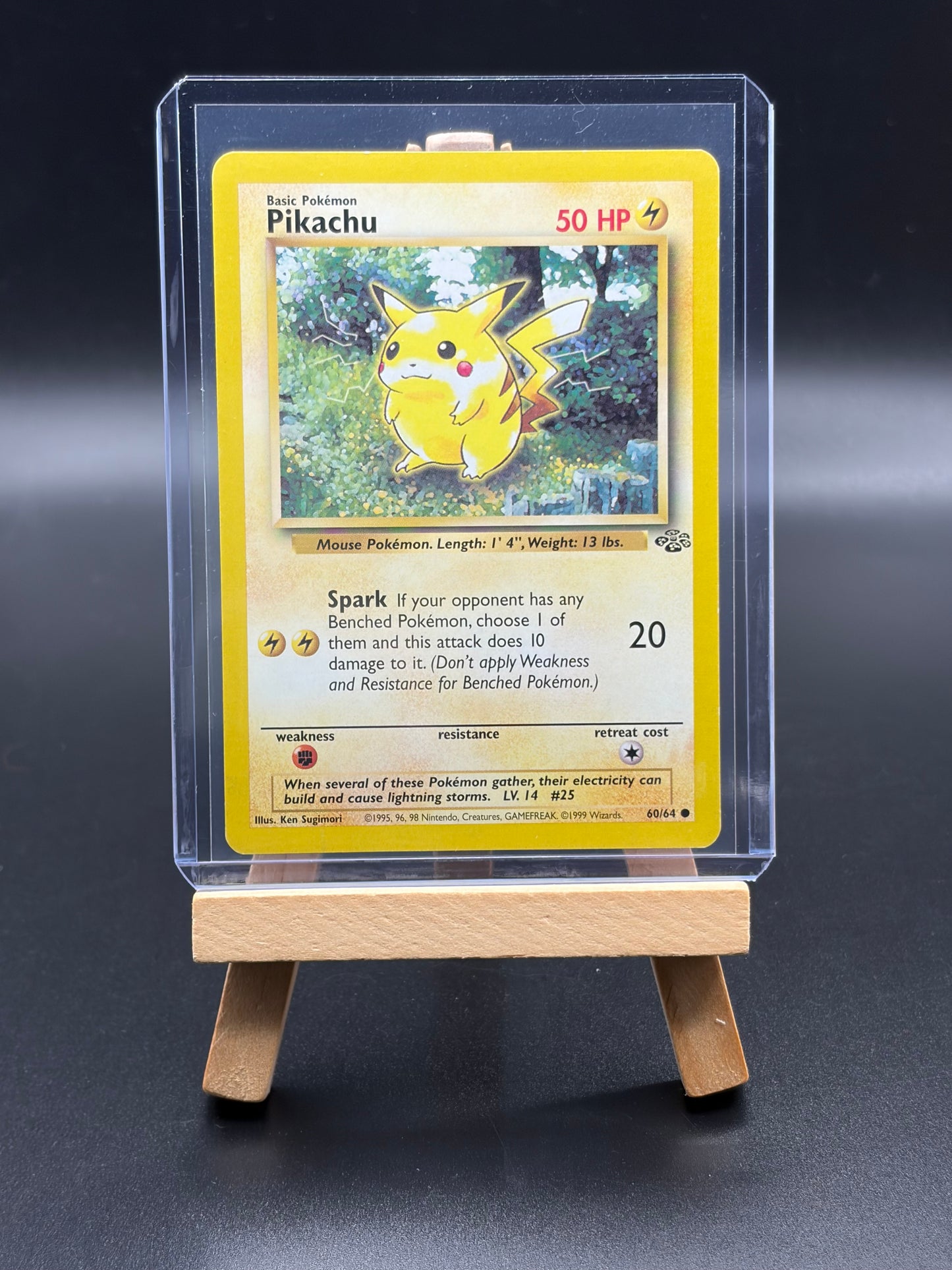 Pikachu (17/64) - Jungle (JU)Common LP