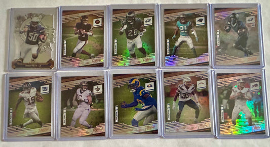 NFL Parallel Card Lot $10.00 10 Card Lot #7