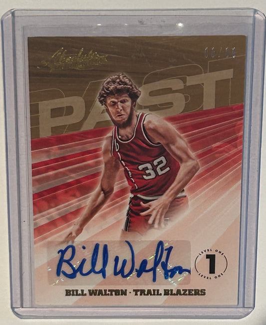 2018-2019 Absolute Memorabilia Bill Walton Auto 03/99