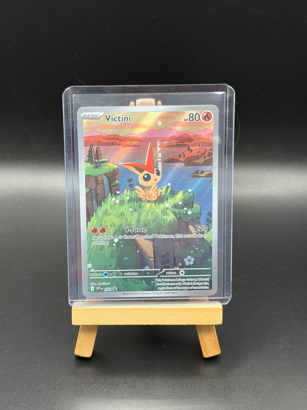Victini - SVP 208 -Scarlet & Violet Promo Card NM