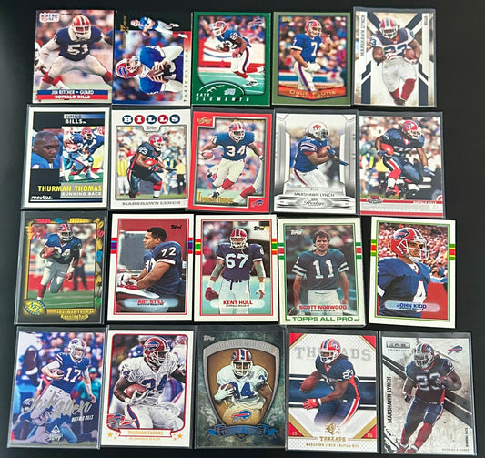 NFL Buffalo Bills $3.50 20 card lot #2