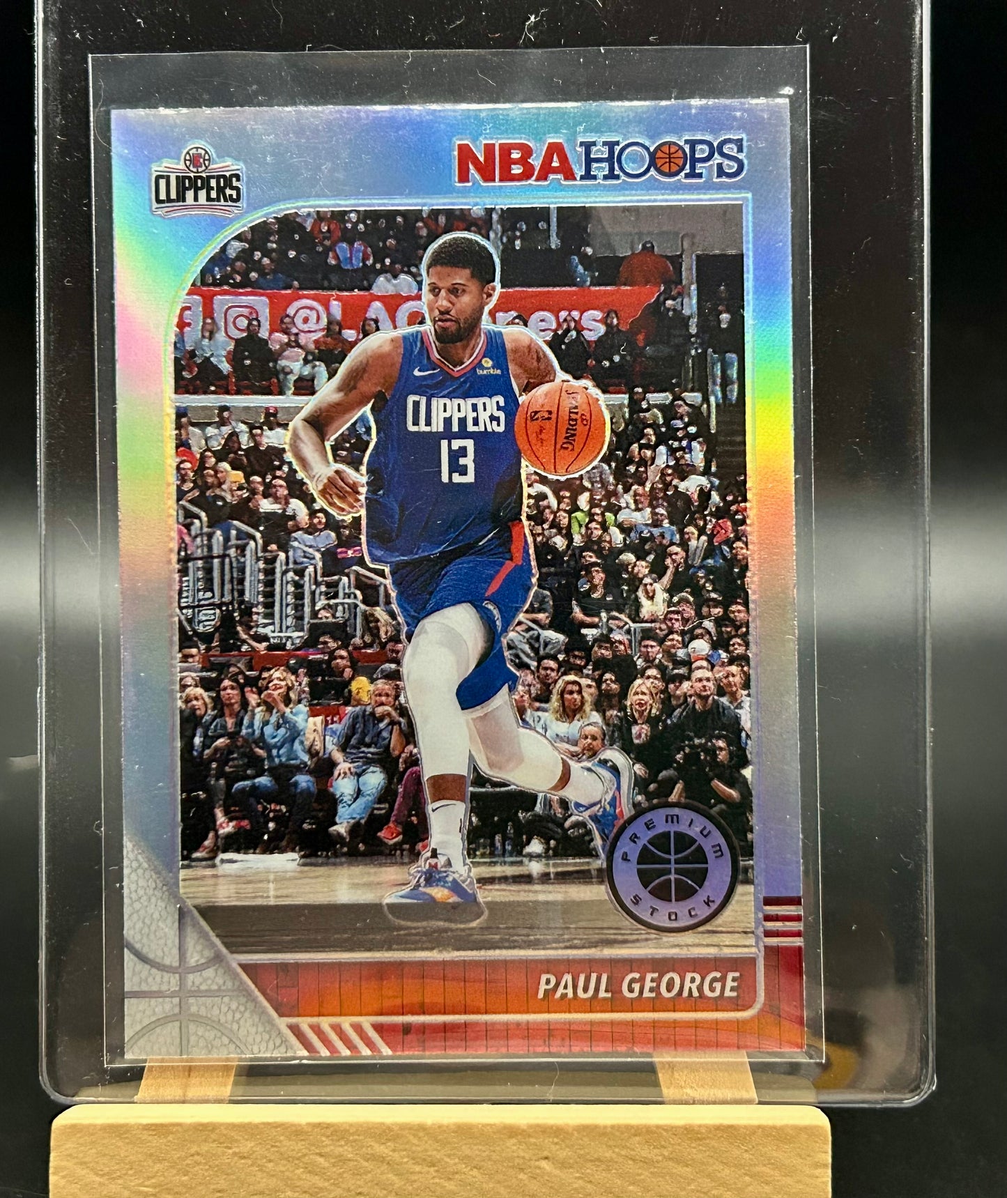 2019-20 Panini NBA Hoops Premium Silver Parallel Paul George