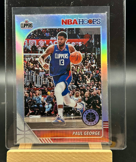 2019-20 Panini NBA Hoops Premium Silver Parallel Paul George