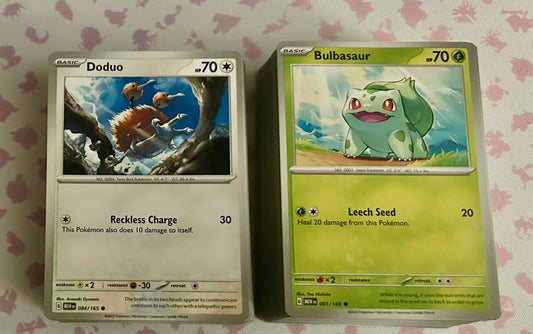 126 Scarlet & Violet 151 base cards