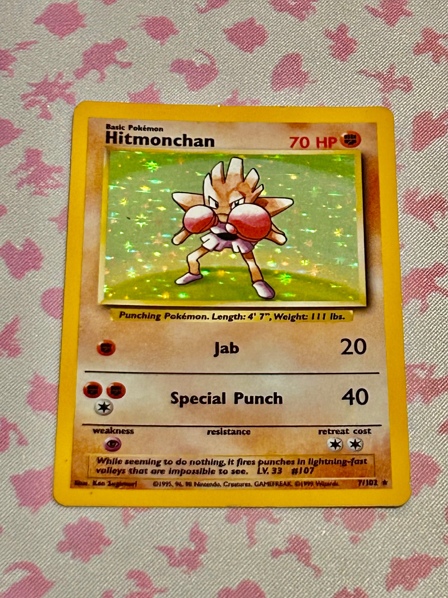 Hitmonchan(007/102)- Base Set (BS)