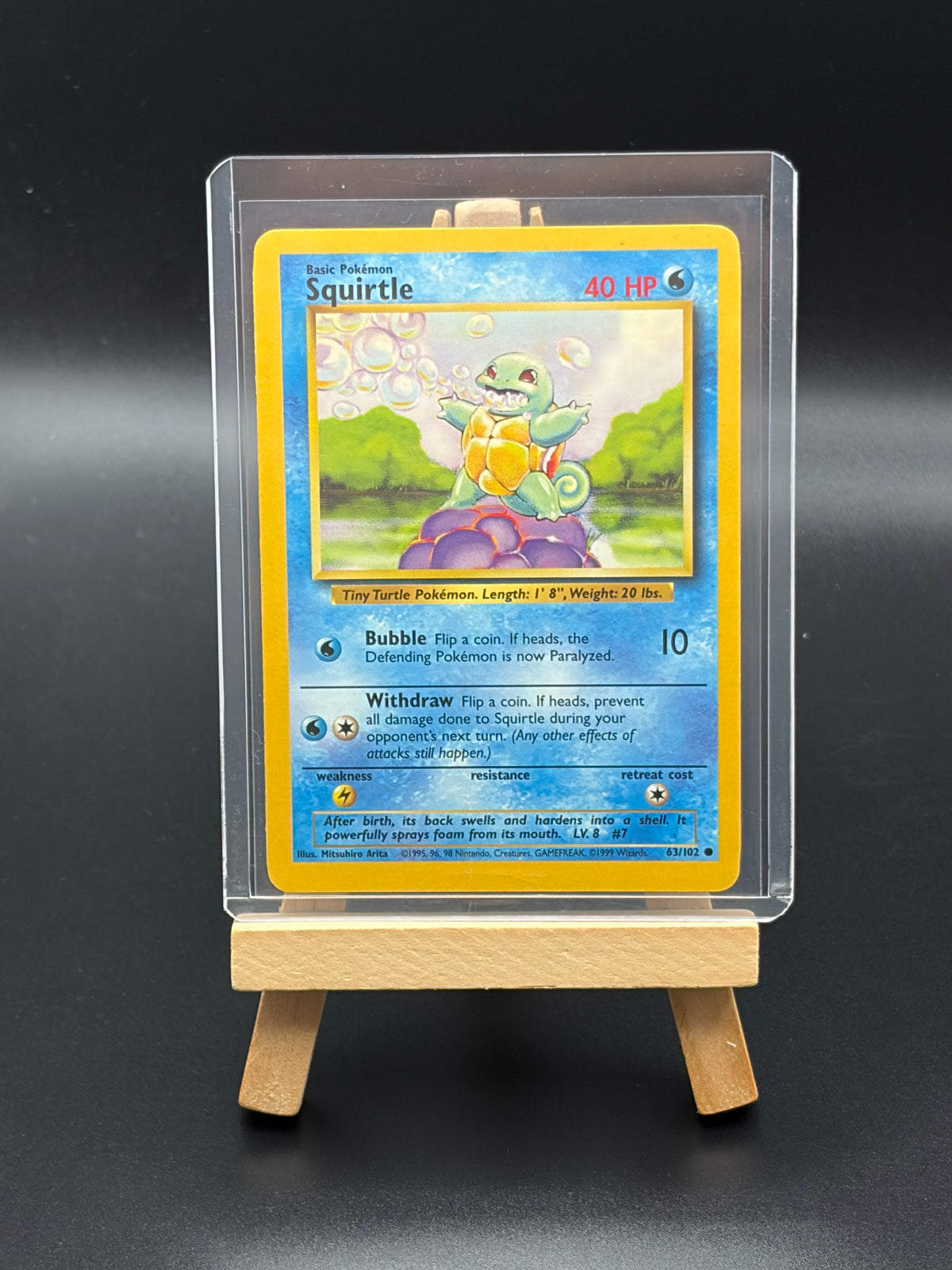 Squirtle (63) - Base Set (BS) LP