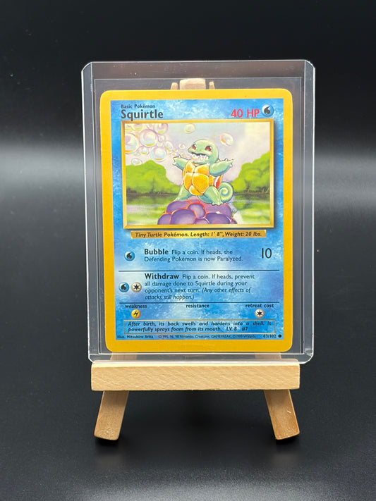 Squirtle (63) - Base Set (BS) LP