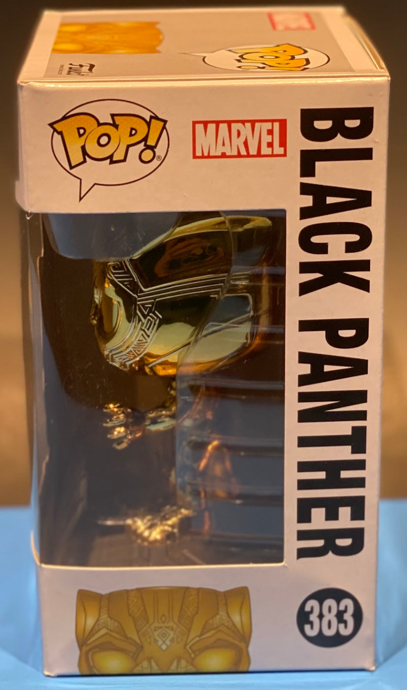 Funko Pop Black panther gold chrome