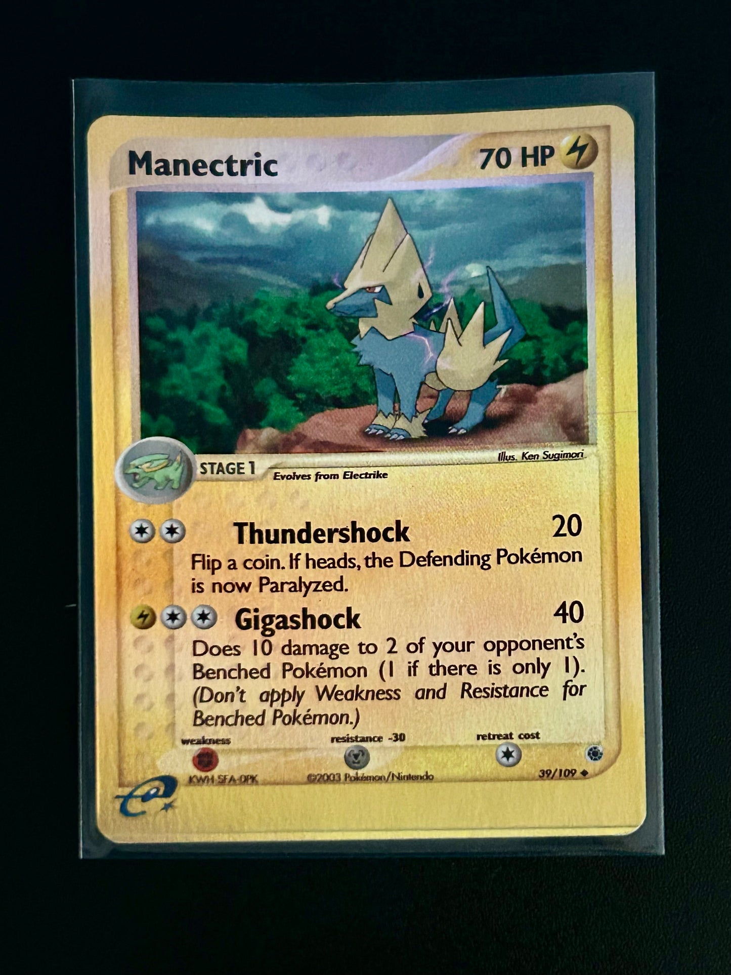 Manectric - Ruby and Sapphire (RS)