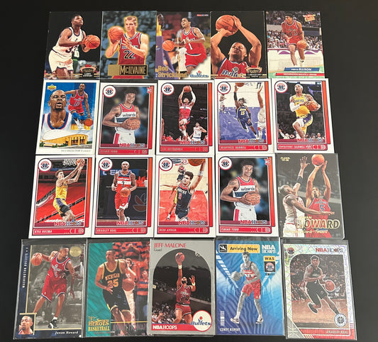 Washington Wizards 20 Card Lot #2