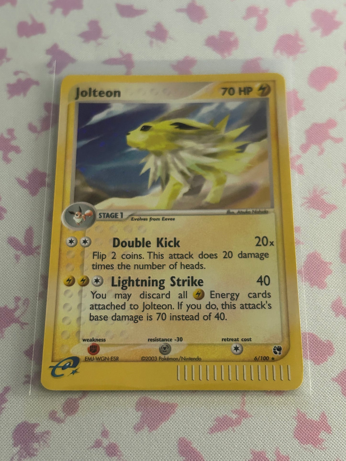 Jolteon Ex- Sandstorm (SS)NM