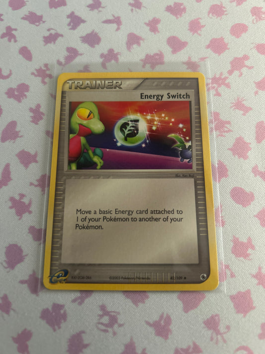 Energy Switch - Ruby and Sapphire Non Holo