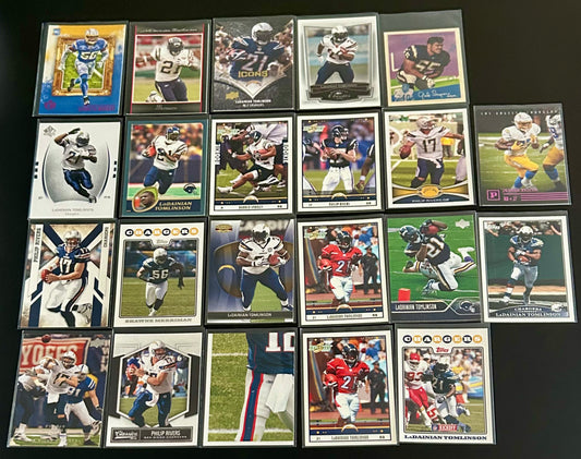 NFL Los Angeles Chargers 20 Card lot #5