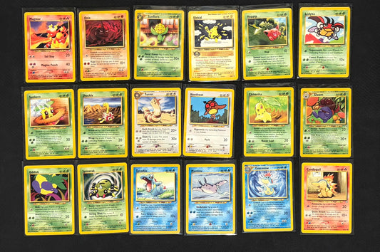 47 Card LP-NM Neo Genesis Card Lot