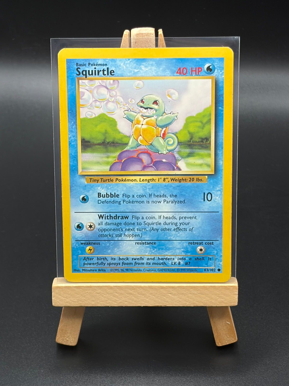 Squirtle (63) - Base Set (BS) LP
