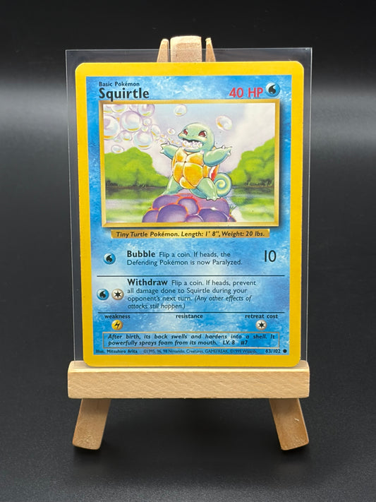 Squirtle (63) - Base Set (BS) LP