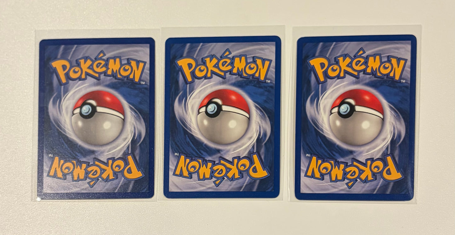 Sandshrew - Base Set (BS) Common 3 card lot LP (Read Description)