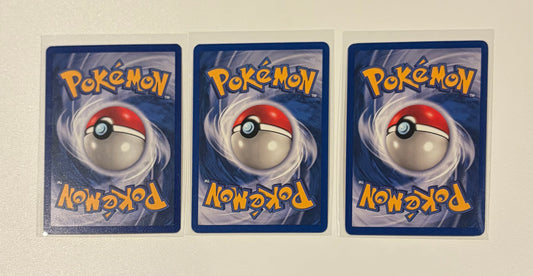 Sandshrew - Base Set (BS) Common 3 card lot LP (Read Description)