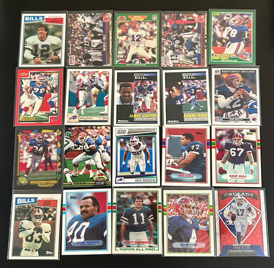 NFL Buffalo Bills $3.50 20 card lot #7