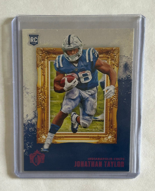 2020 Gridiron Kings Football Pink Parallel Jonathan Taylor Rookie Card