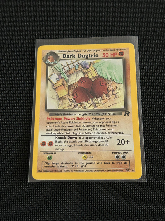 Dark Dugtrio - Team Rocket (TR)