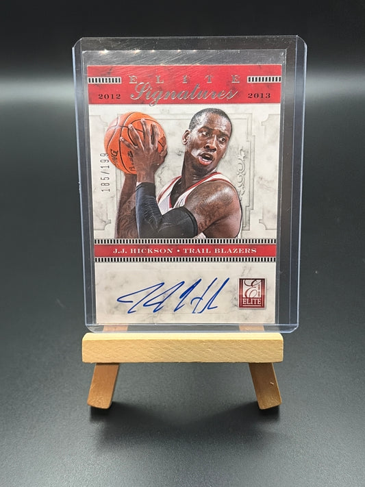 2012 JJ Hickson Autograph Card Numbered – Basketball RC