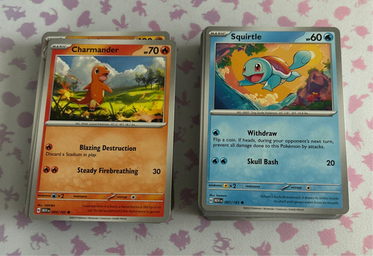 88 Scarlet & Violet 151 base cards