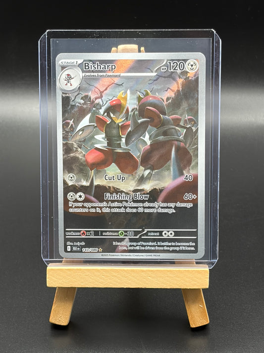 Bisharp-143/086 Black Bolt Illustration Rare LP