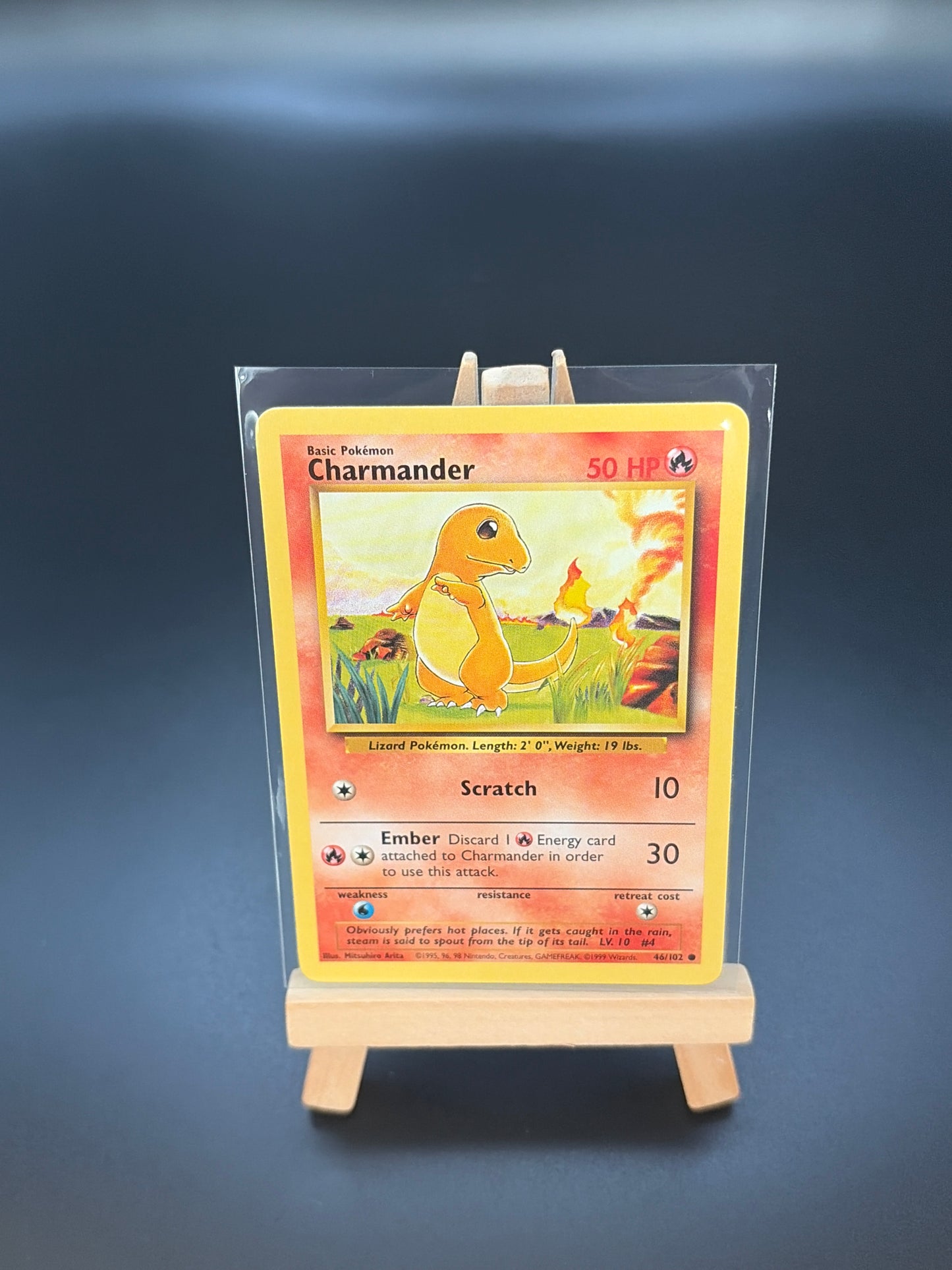 Charmander (042/102)- Base Set (BS) LP