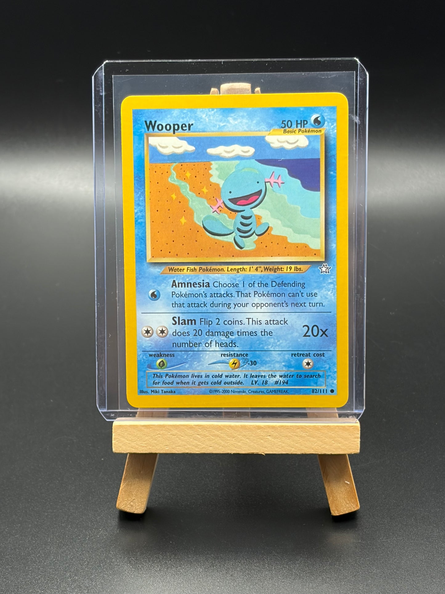 Wooper - Neo Genesis (N1) 82 NM
