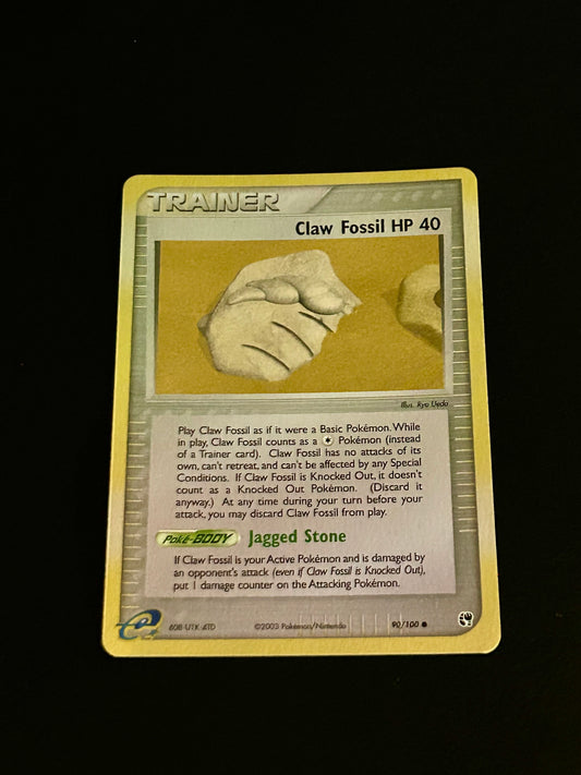 Claw Fossil Ex- Sandstorm (SS)