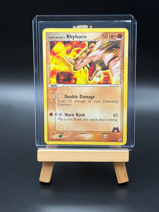 Team Magma’s Rhyhorn - Team Magma vs Team Aqua (MA)NM