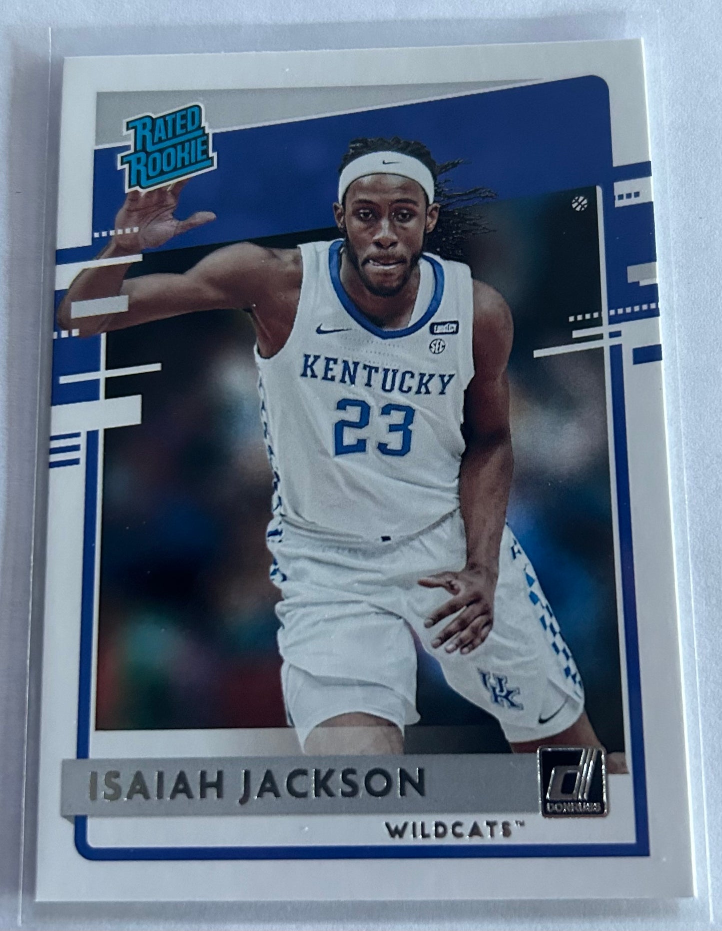 2021-22 Panini Chronicles Draft Picks Donruss Rated Rookie Isaiah Jackson