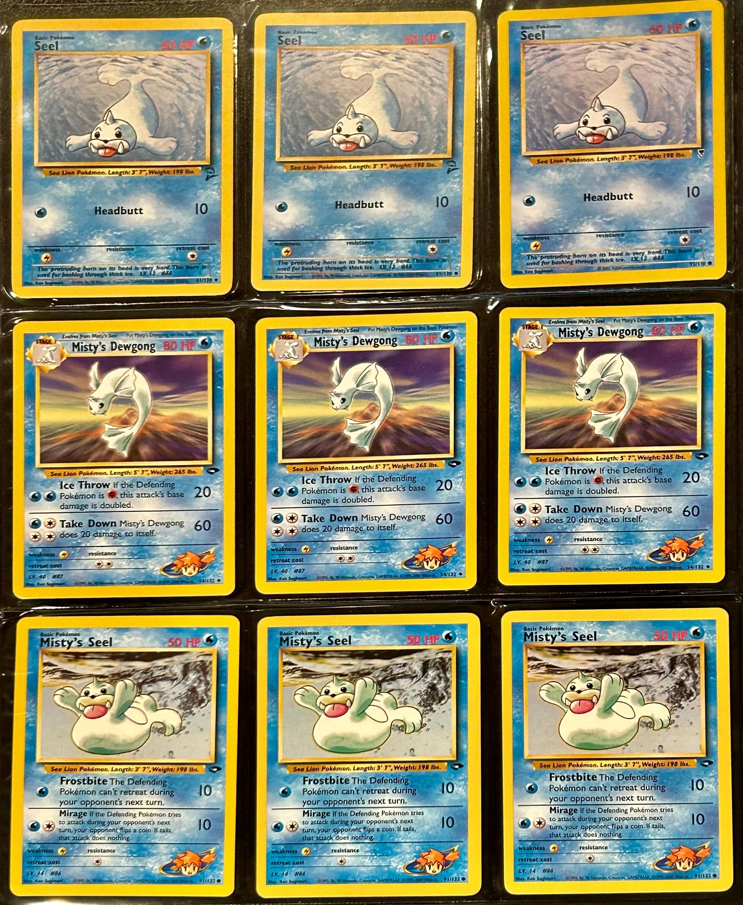 9 Card Seel Evolution Collection