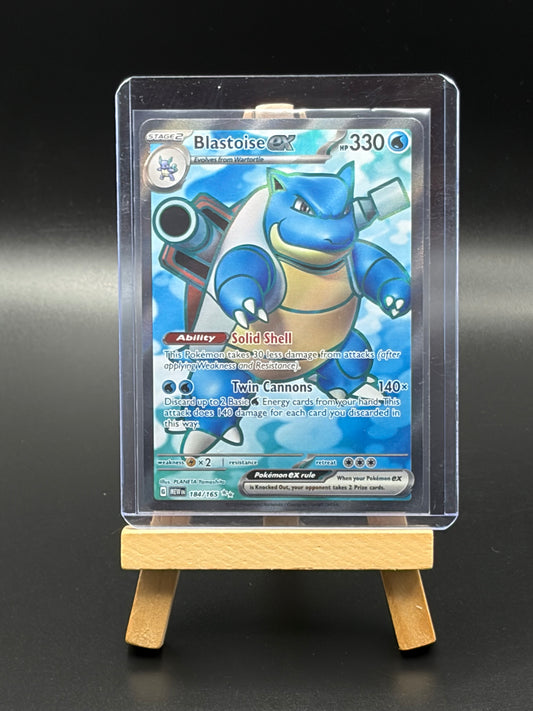 Blastoise EX - 184/165 - SV: Scarlet & Violet 151 (MEW) LP