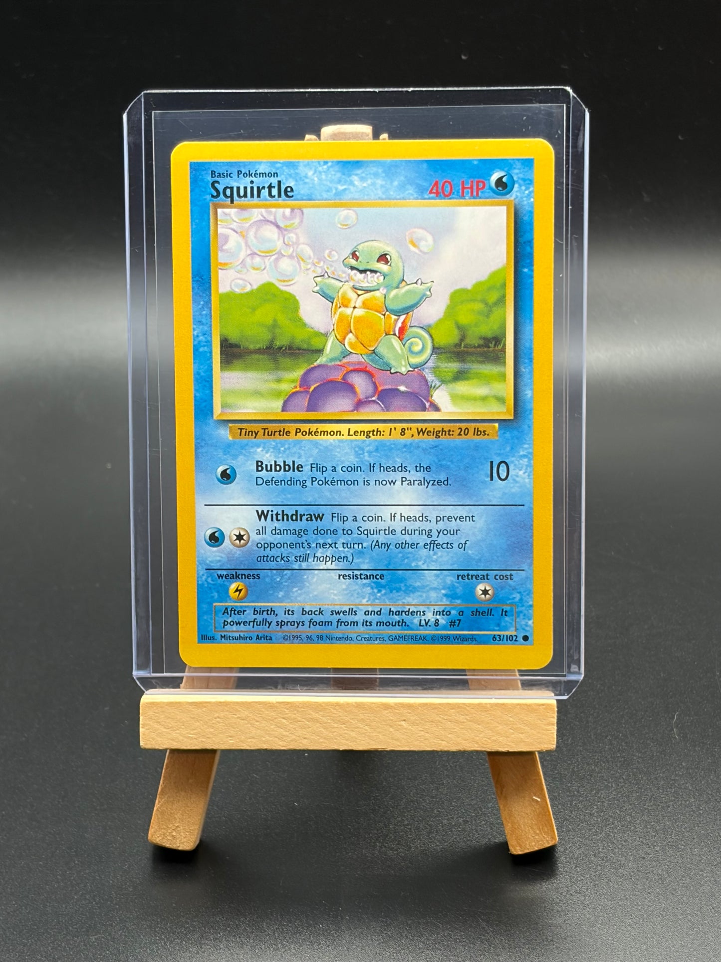 Squirtle (63) - Base Set (BS) LP