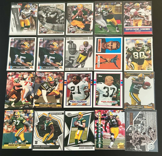 NFL Green Bay Packers 20 Card Lot #1