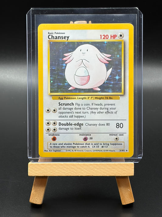 Chansey(003/102)- Base Set Lightly Played Repaired