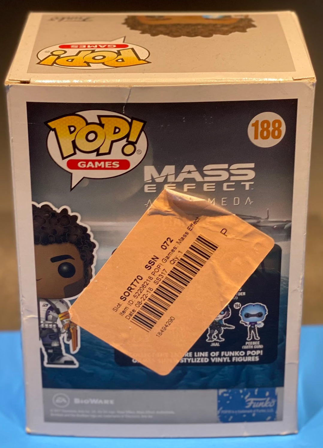 Funko Pop Mass Effect Liam Costa