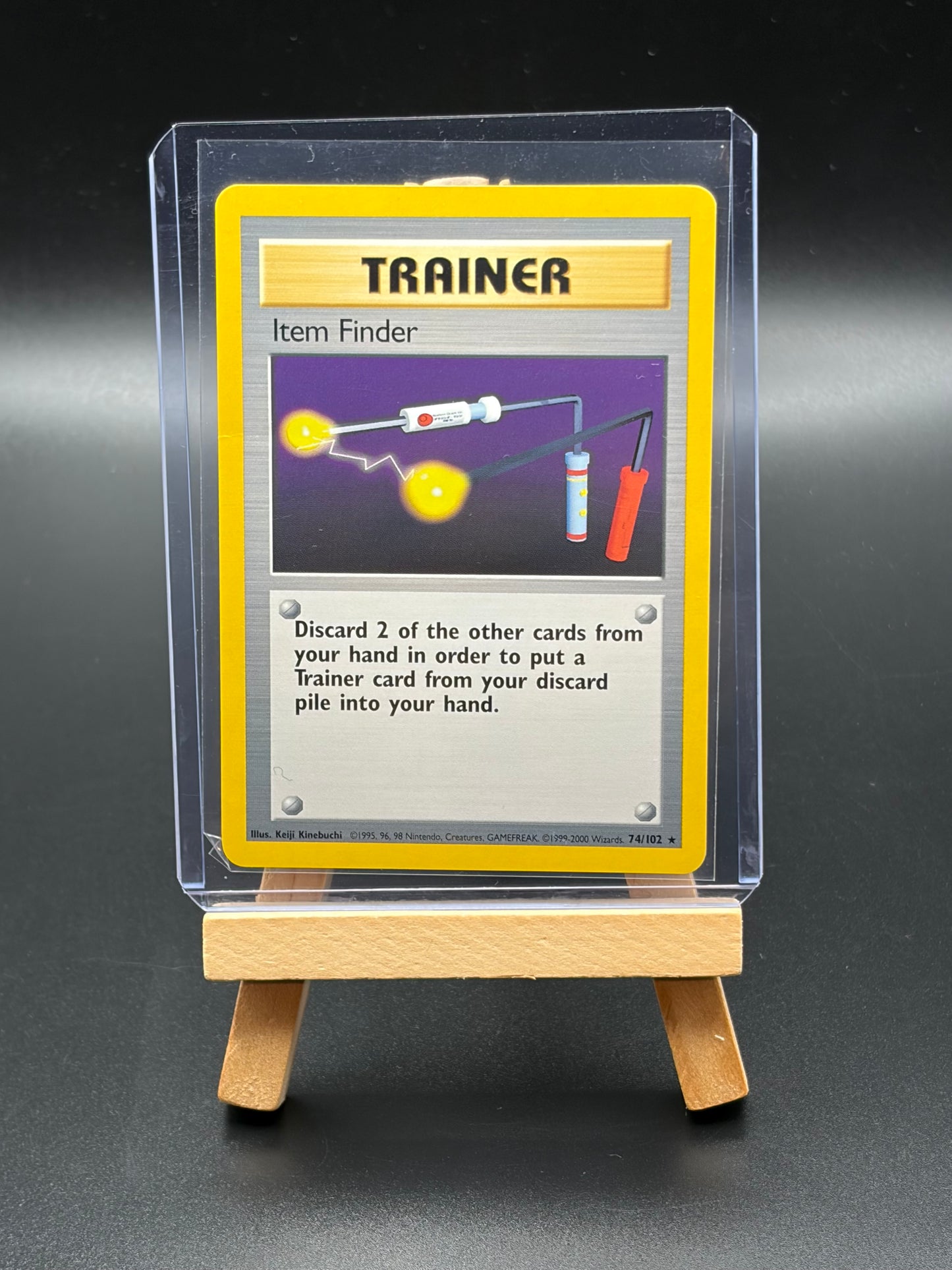 Item Finder (074/102)- Base Set (BS) MP