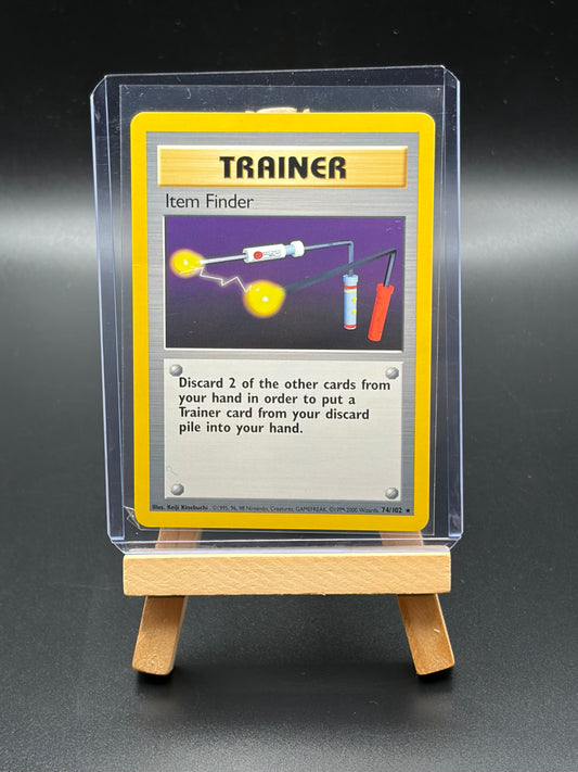 Item Finder (074/102)- Base Set (BS) MP