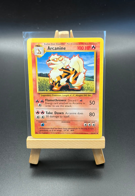 Arcanine (23) - Base Set (BS)LP
