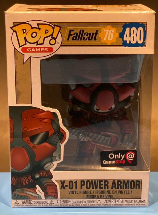 Funko Pop X-01 Power Armor Gamestop Exclusive